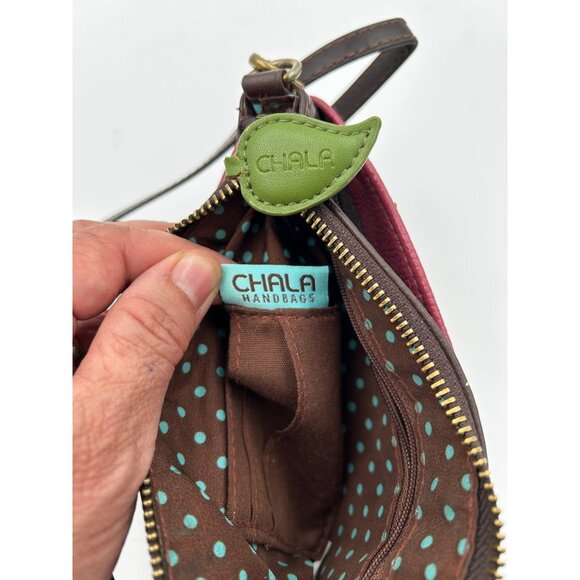 Chala Owl Crossbody Purse Women’s Pink Faux Leather Whimsical Small Bag - Picture 6 of 11